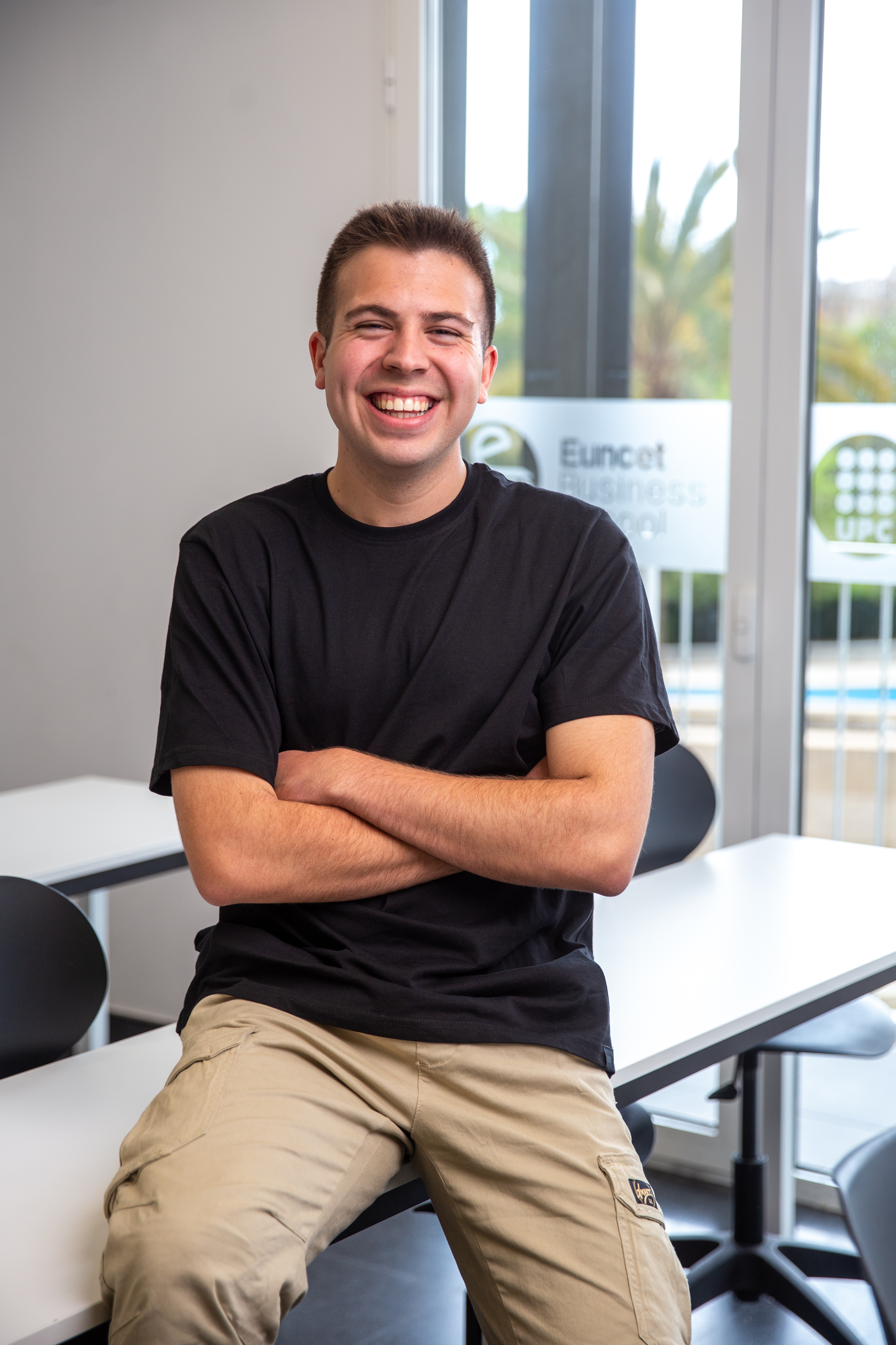 Portrait of Oriol Nogueras, sports business professional